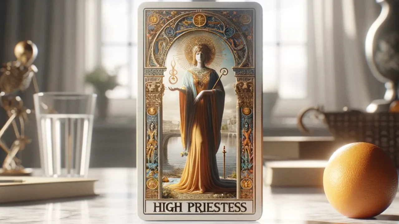 Cover Image for The High Priestess tarot in Yes or No readings